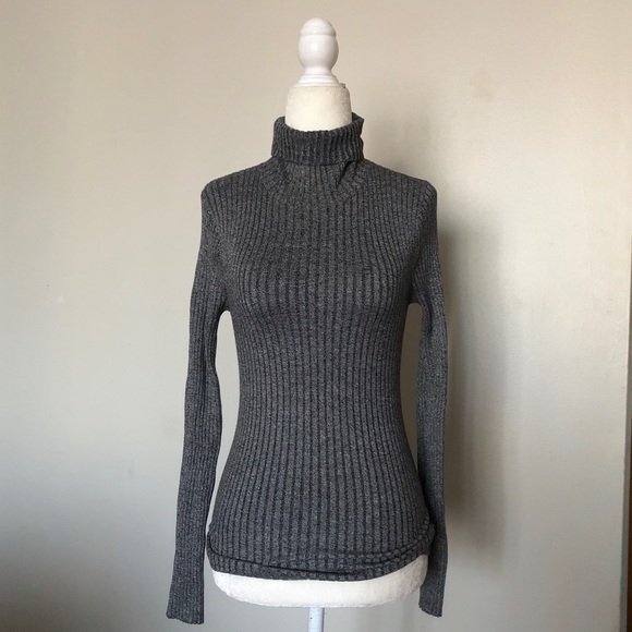 Express Sweaters - Express grey long sleeve turtleneck size small